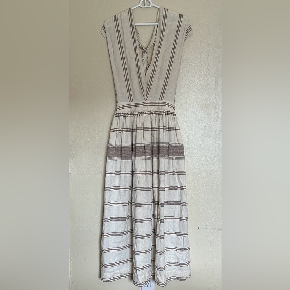 V. de. Vinster Stripe Zanzibar Dress Women’s M